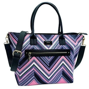 NWT Trina‎ Turk Print Tote w/Adjustable Strap